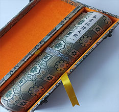 汝阳书画装裱案例